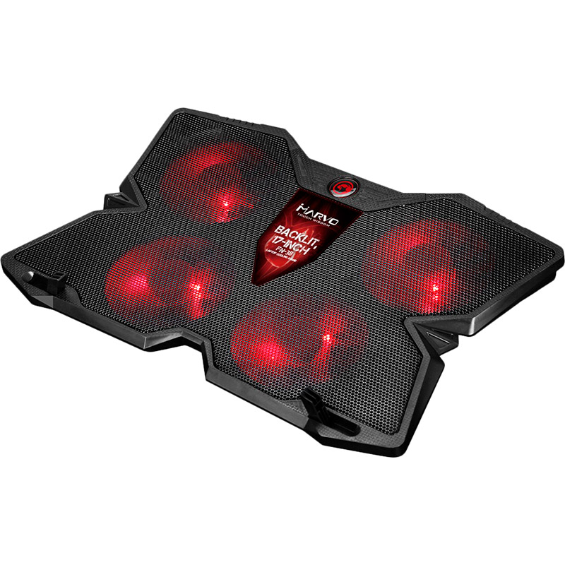 Подставка MARVO FN-38 Red-LED (FN-38RD) Количество разъемов USB 2.0 2