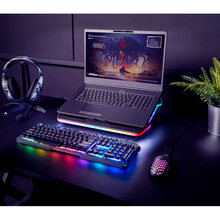Підставка для ноутбука TRUST GXT 1126 Aura 17.3" RGB Black (24192)