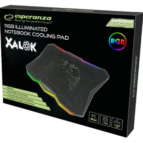 Фото Підставка для ноутбука ESPERANZA EGC110 Xalok Notebook Cooling Pad