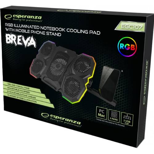 Замовити Підставка для ноутбука ESPERANZA EGC107 Breva Notebook Cooling Pad