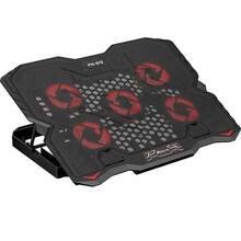 Підставка для ноутбука XTRIKE ME FN-813 5 Fan Red Led