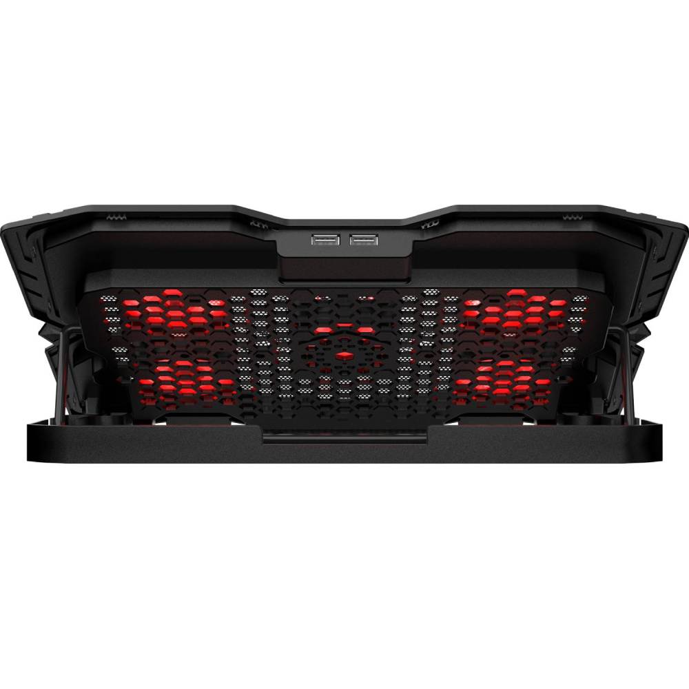 Підставка для ноутбука XTRIKE ME FN-813 5 Fan Red Led Колір чорний