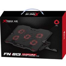 Підставка для ноутбука XTRIKE ME FN-813 5 Fan Red Led