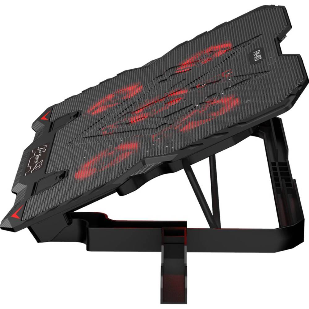 Підставка для ноутбука XTRIKE ME FN-813 5 Fan Red Led Матеріал пластик
