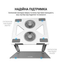 Підставка для ноутбука OFFICEPRO Aluminium alloys Grey (LS121G)