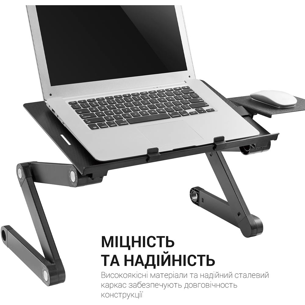 У Фокстрот Столик для ноутбука OFFICEPRO CD1230 Black