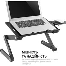 Столик для ноутбука OFFICEPRO CD1230 Black