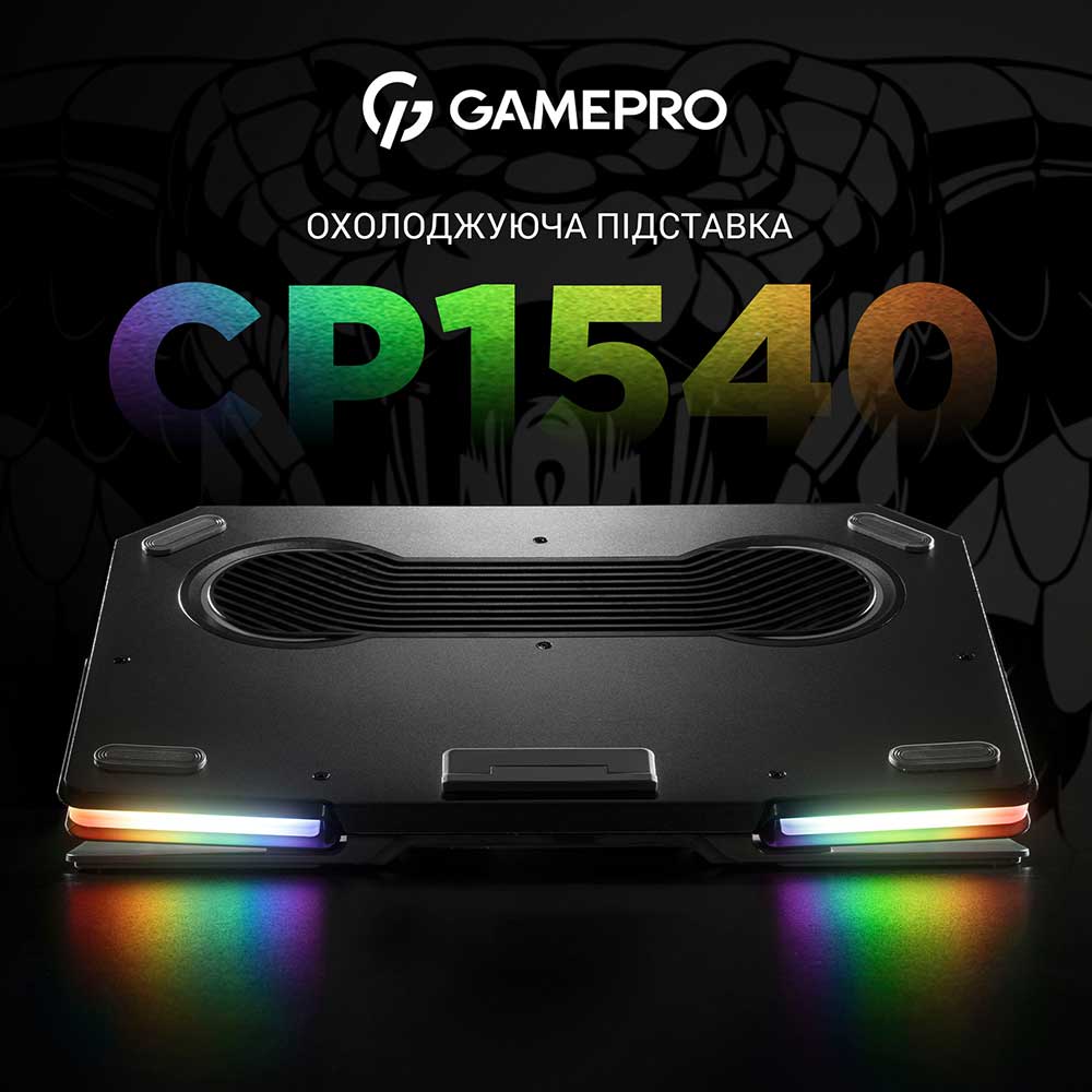 Фото 15 Подставка для ноутбука GAMEPRO CP1540 RGB