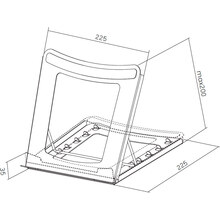 Підставка для ноутбука OFFICEPRO LS325