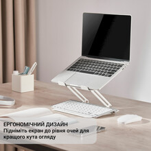 Підставка OFFICEPRO LS380W White Steel