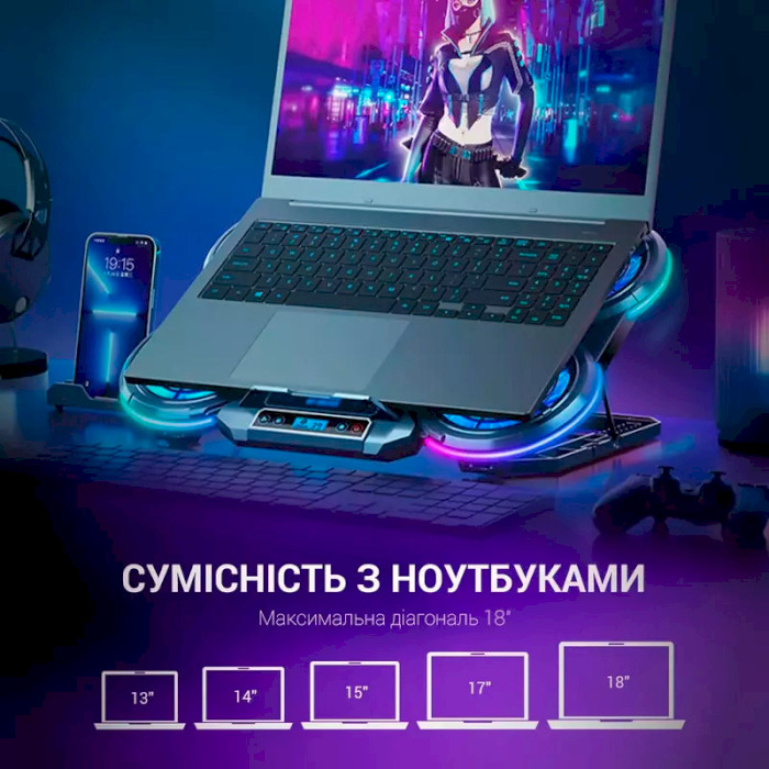 Заказать Подставка GAMEPRO CP770 Black