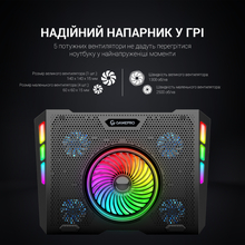 Підставка для ноутбука GAMEPRO CP740 Black