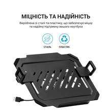 Настольное крепление-Подставка для ноутбука OFFICEPRO RGB LH474B 12-17" Black