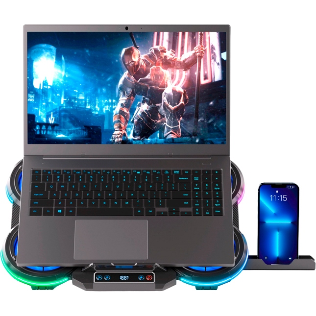 Подставка для ноутбука 2E GAMING CPG-008 Black (2E-CPG-008) Количество разъемов USB 2.0 2