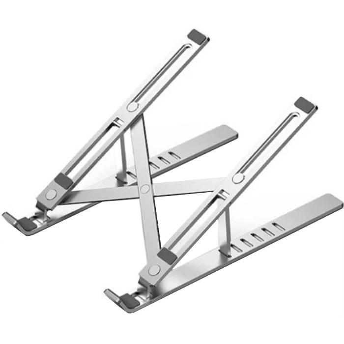 Подставка для ноутбука VENTION Laptop X-type Stand Silver Aluminum Alloy (KDMI0)