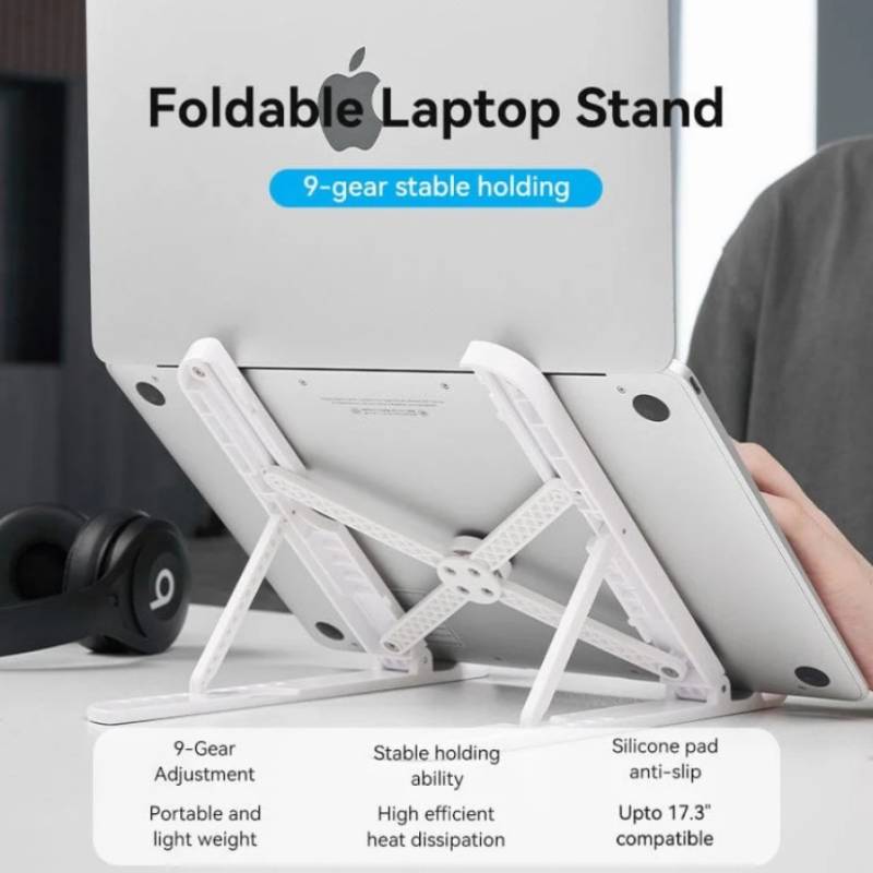 Підставка для ноутбука VENTION Laptop X-type Stand White ABS 83-170мм (KDNW0) Колір білий