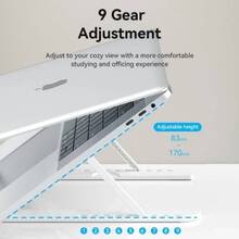 Підставка для ноутбука VENTION Laptop X-type Stand White ABS 83-170мм (KDNW0)