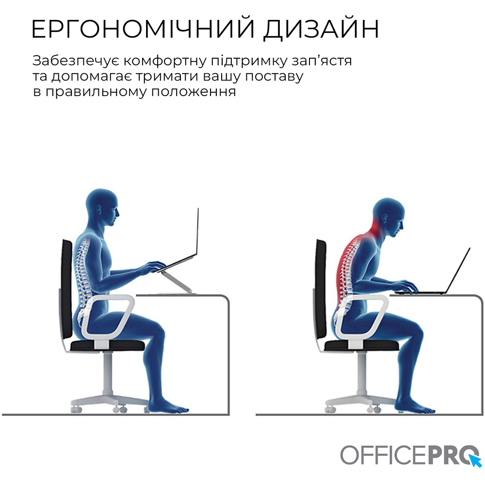 Внешний вид Подставка для ноутбука OFFICEPRO Gray (LS797G)