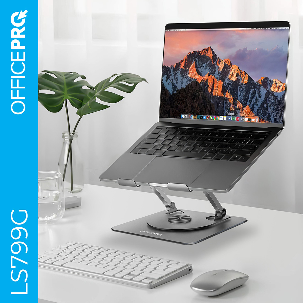 В Фокстрот Подставка для ноутбука OFFICEPRO Gray (LS799G)