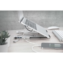 Подставка для ноутбука DIGITUS Variable Notebook Stand Silver (DA-90424)