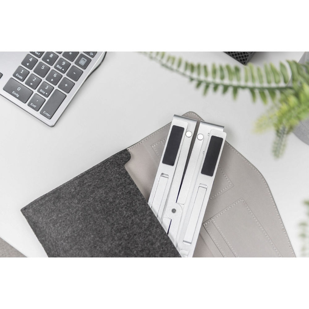 В Украине Подставка для ноутбука DIGITUS Variable Notebook Stand Silver (DA-90424)