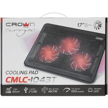 Підставка для ноутбука CROWN CMLC-1043T Red