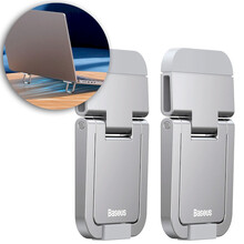 Підставки для ноутбука BASEUS Slim Laptop Kickstand 2pcs Silver (LUZC000012)