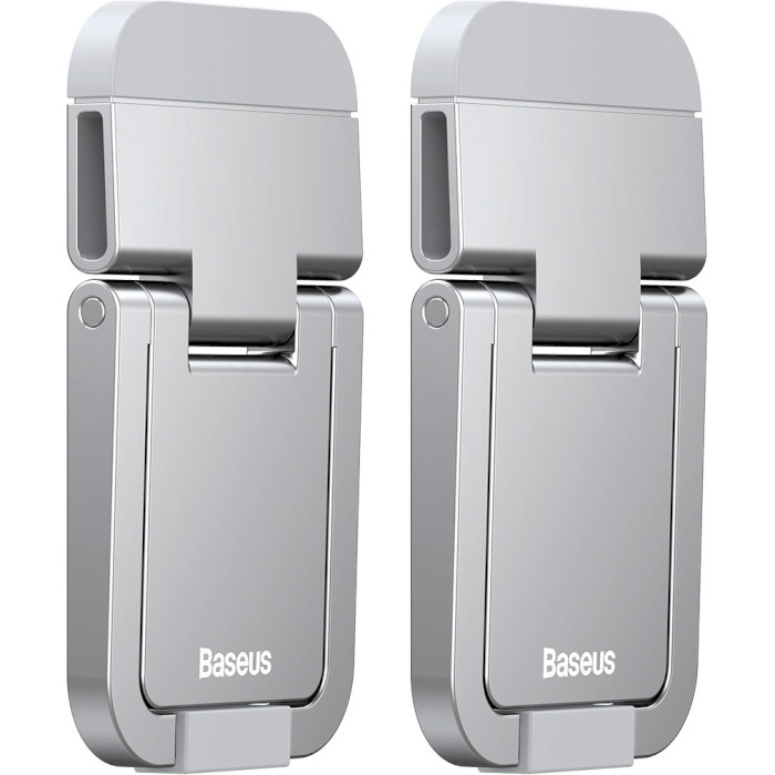 Підставки для ноутбука BASEUS Slim Laptop Kickstand 2pcs Silver (LUZC000012) Колір сріблястий