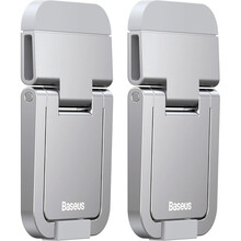 Підставки для ноутбука BASEUS Slim Laptop Kickstand 2pcs Silver (LUZC000012)