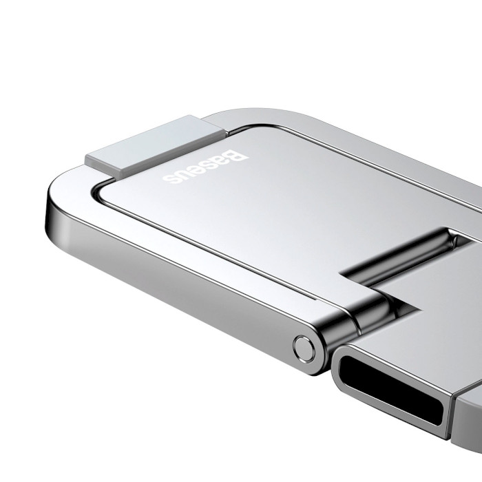 Фото Підставки для ноутбука BASEUS Slim Laptop Kickstand 2pcs Silver (LUZC000012)