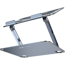 Подставка для ноутбука BOROFONE BH115 Plus Vito metal notebook stand Metal Gray (6941991112454)