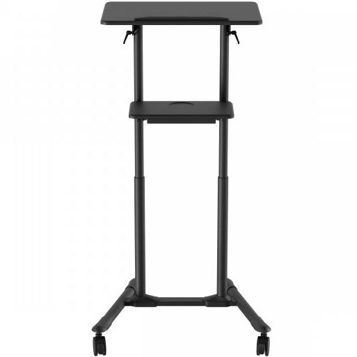 Столик для ноутбука GEMBIRD до 10 кг (TVS-DESK-01-BK) Материал пластик