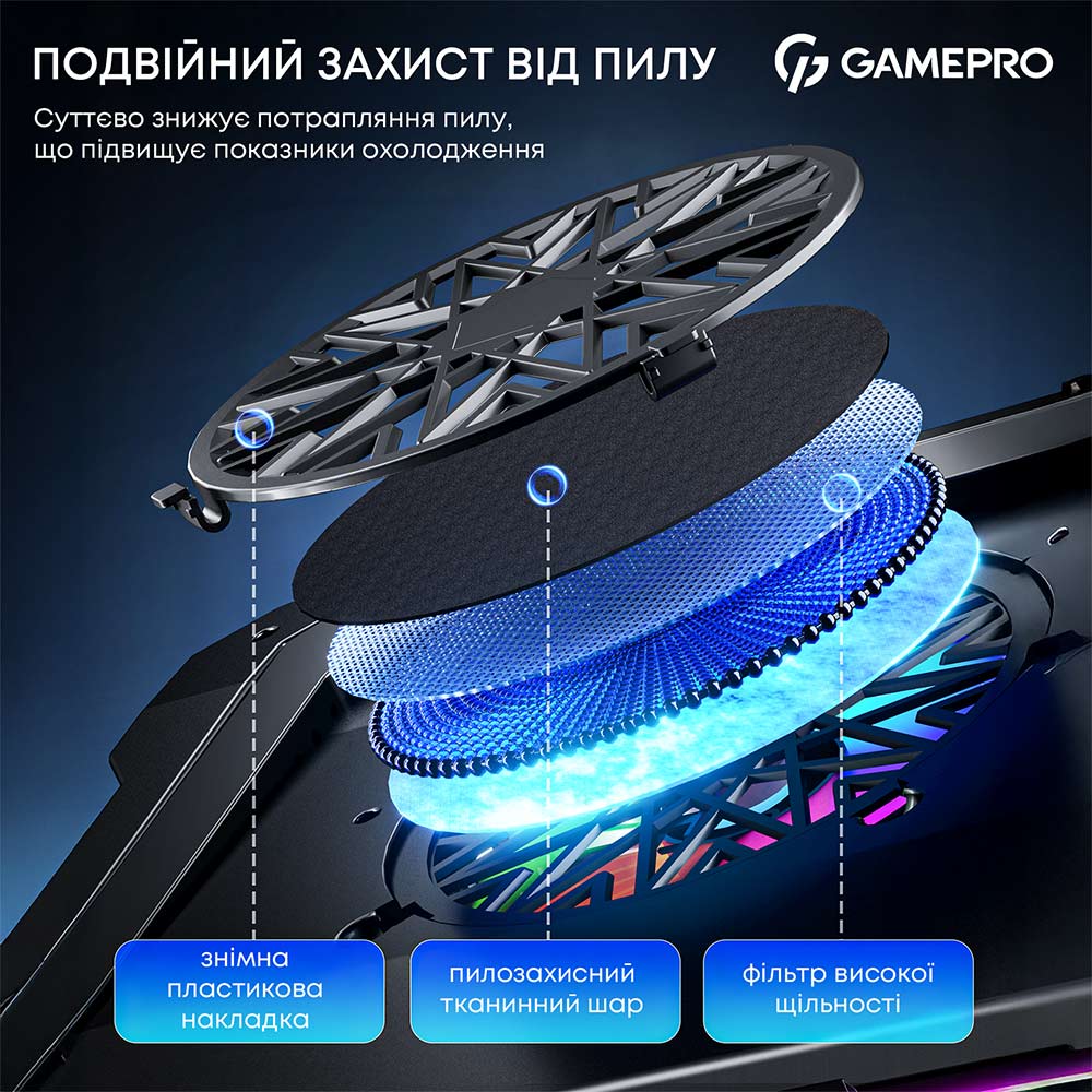 Замовити Підставка для ноутбука GAMEPRO CP950