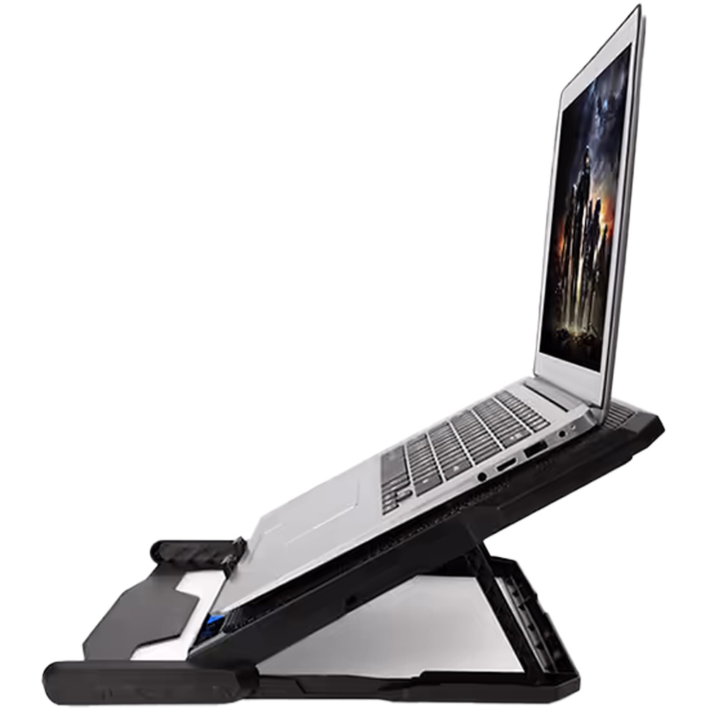Фото Подставка для ноутбука DYXON FIX COOLING 4 Black (DXNLSFC4B)