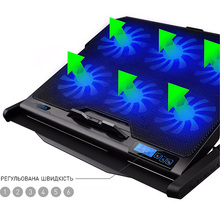 Подставка для ноутбука DYXON FIX COOLING 4 Black (DXNLSFC4B)