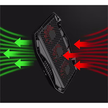Подставка для ноутбука DYXON FIX COOLING 6 Black (DXNLSFC6B)