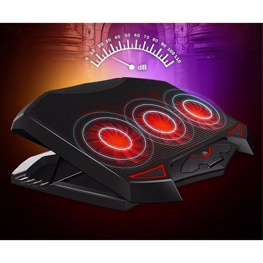 Подставка для ноутбука DYXON FIX COOLING 6 Black (DXNLSFC6B) Особенности USB хаб