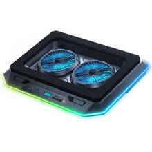 Подставка для ноутбука DYXON MEGAFREEZE 15 Gaming PRO RGB illumination Black (DXNMGFGP15B)