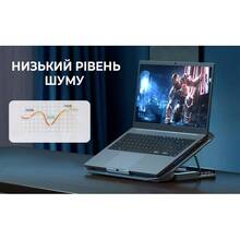 Подставка для ноутбука DYXON FIX COOLING 9 Black (DXNLSFC9B)