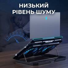 Подставка для ноутбука DYXON FIX COOLING 10 Black (DXNLSFC10B)