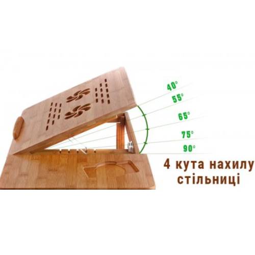 Подставка для ноутбука UFT Т28 Brown (UFTT28) Размеры ноутбука 365 х 335