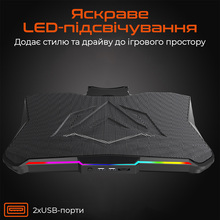Підставка для ноутбука MEETION MT-CP4040-A Grey