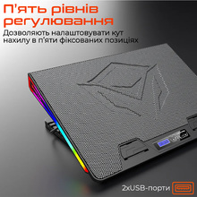 Підставка для ноутбука MEETION MT-CP5050-A Grey