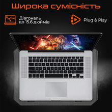 Підставка для ноутбука MEETION MT-CP3030-A Grey