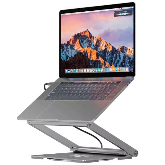 Подставка для ноутбука CANYON OnStand 2 Silver (CNS-SDS2) Материал металл