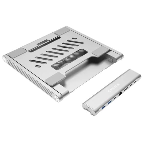 Фото 21 Подставка для ноутбука CANYON OnStand 2 Silver (CNS-SDS2)