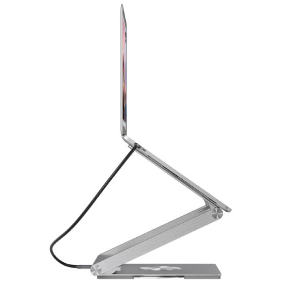 Подставка для ноутбука CANYON OnStand 2 Silver (CNS-SDS2) Размеры подставки 245 x 240 x 27.2