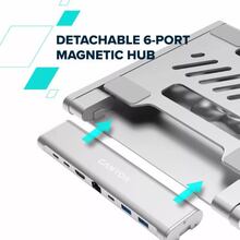 Подставка для ноутбука CANYON OnStand 2 Silver (CNS-SDS2)