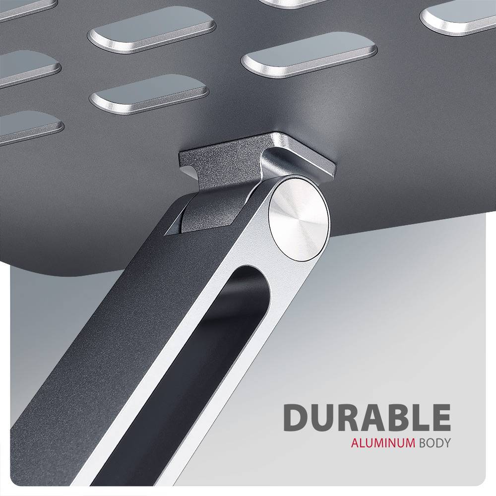 Фото Підставка для ноутбука AXAGON STND-LQ Silver