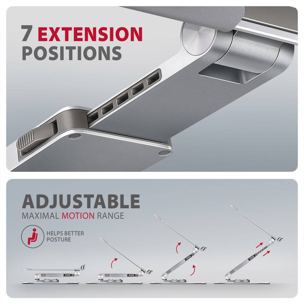 Покупка Підставка для ноутбука AXAGON STND-LR Silver